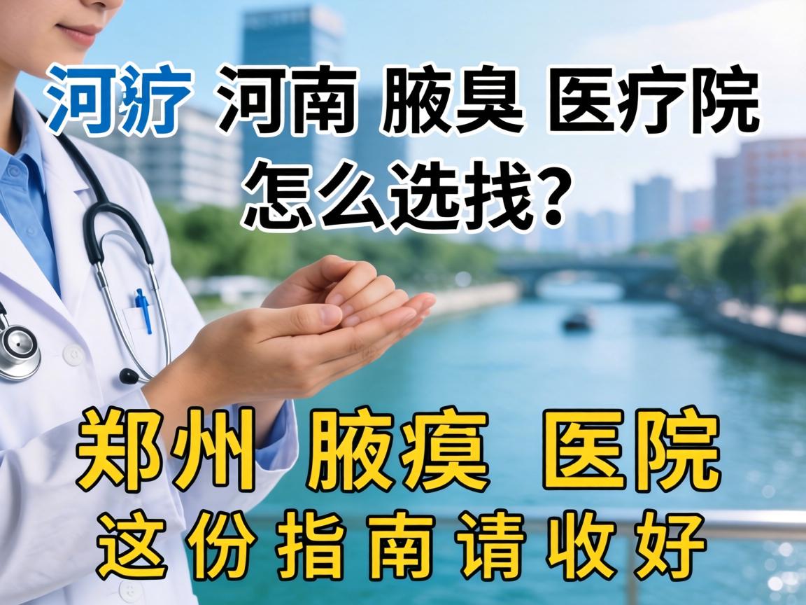 河南腋臭医院怎么选？郑州腋臭医院这份指南请收好