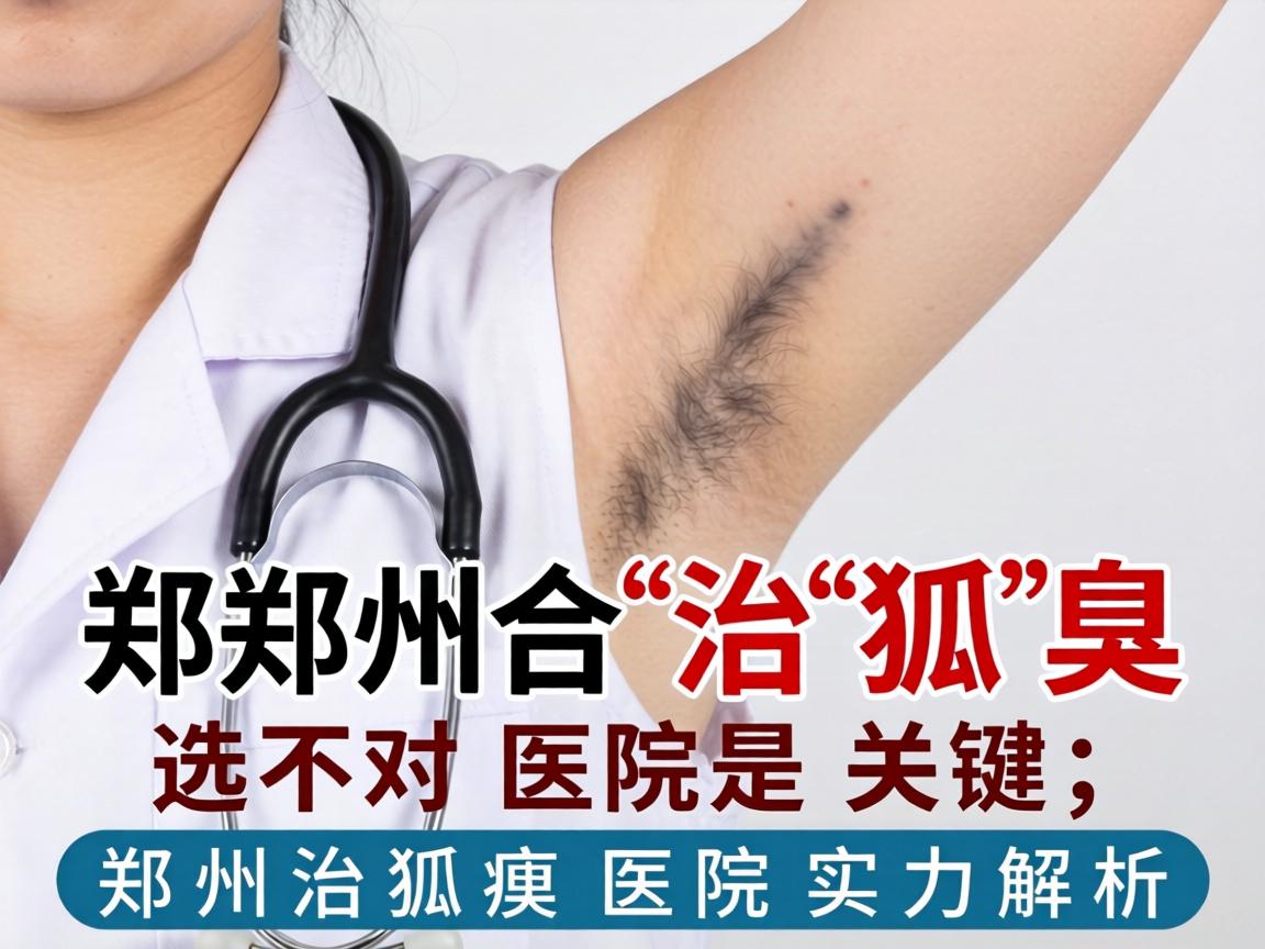 郑州治狐臭，选对医院是关键，郑州治狐臭医院实力解析