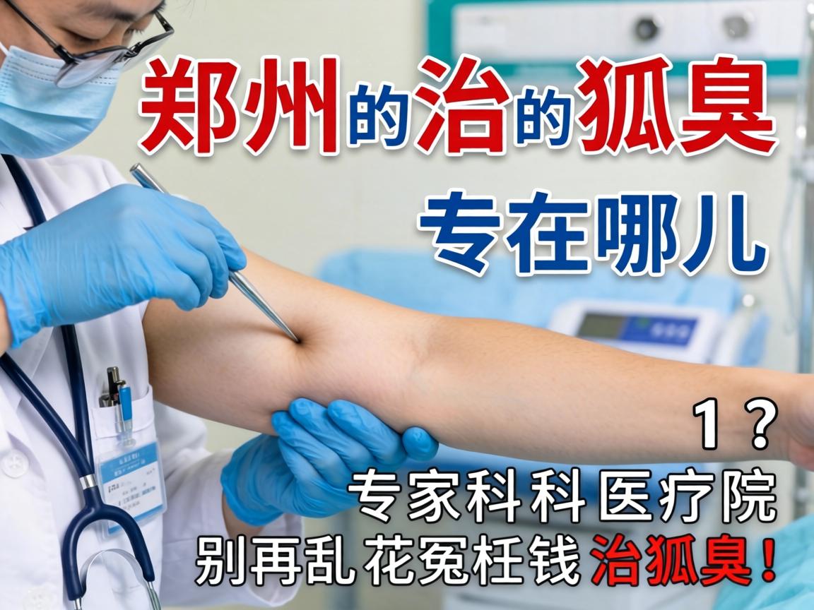 郑州治狐臭，这家专科医院专在哪儿？别再乱花冤枉钱治狐臭！