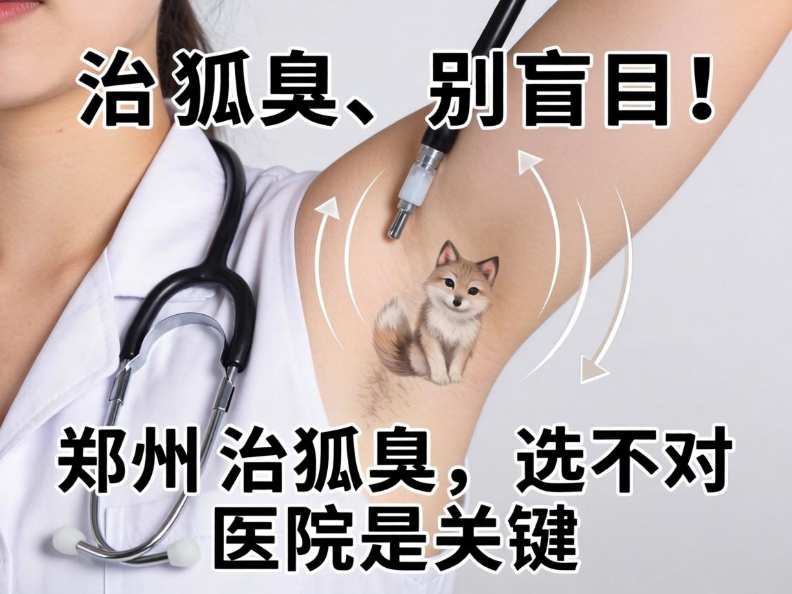 治狐臭，别盲目！郑州治狐臭，选对医院是关键
