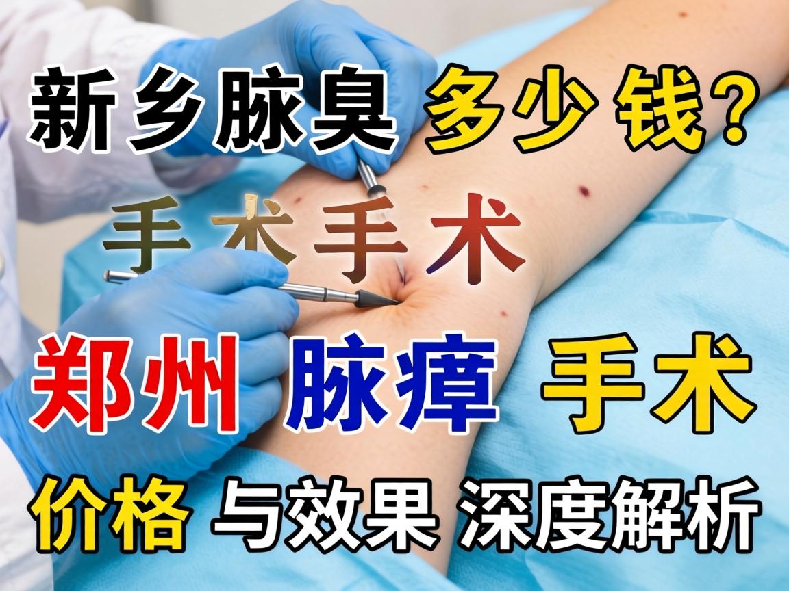 新乡腋臭手术多少钱？郑州腋臭手术价格与效果深度解析