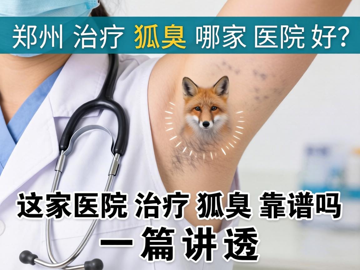 郑州治疗狐臭哪家医院好？这家医院治疗狐臭靠谱吗？一篇讲透