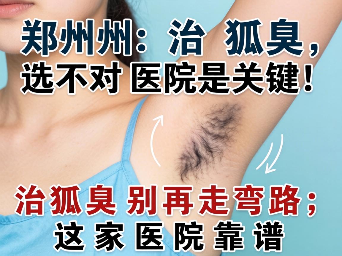 郑州治狐臭,选对医院是关键!治狐臭别再走弯路,这家医院靠谱 郑州治狐臭,选对医院是关键!治狐臭别再走弯路,这家医院靠谱