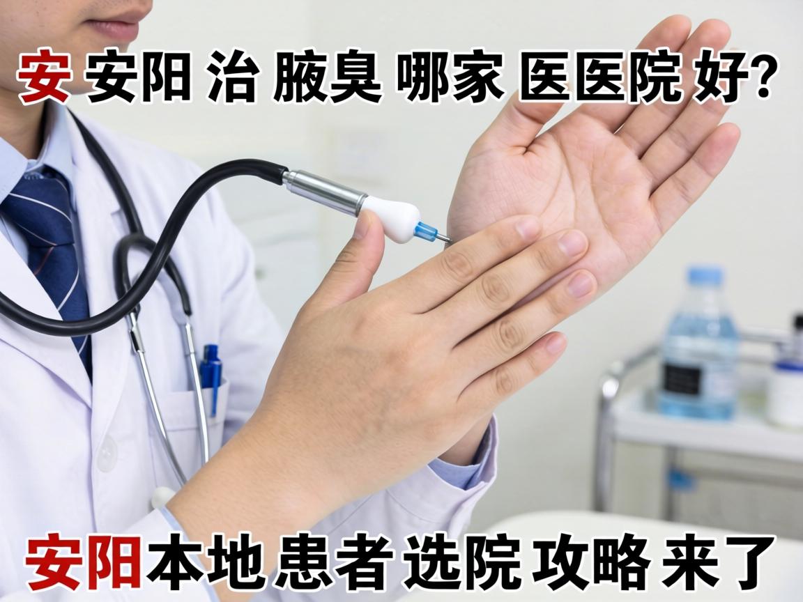 安阳治腋臭哪家医院好？安阳本地患者选院攻略来了