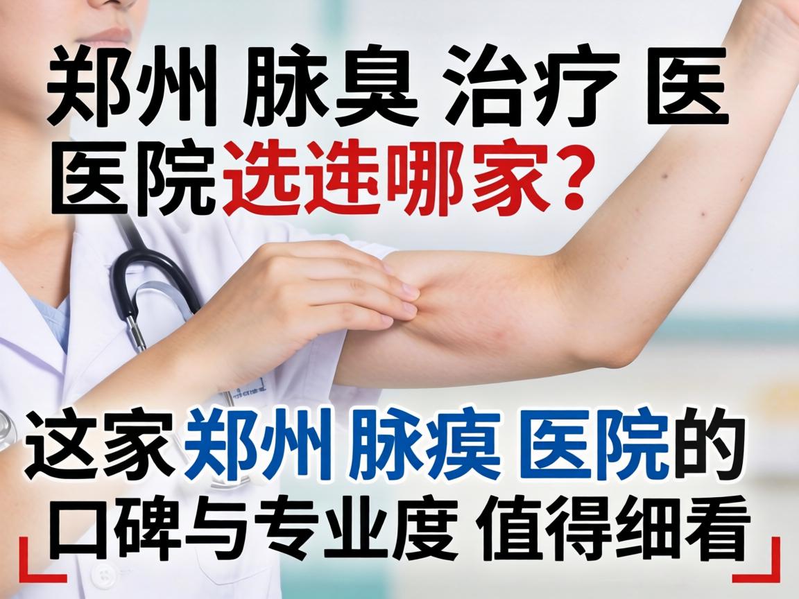 郑州腋臭治疗医院选哪家？这家郑州腋臭医院的口碑与专业度值得细看