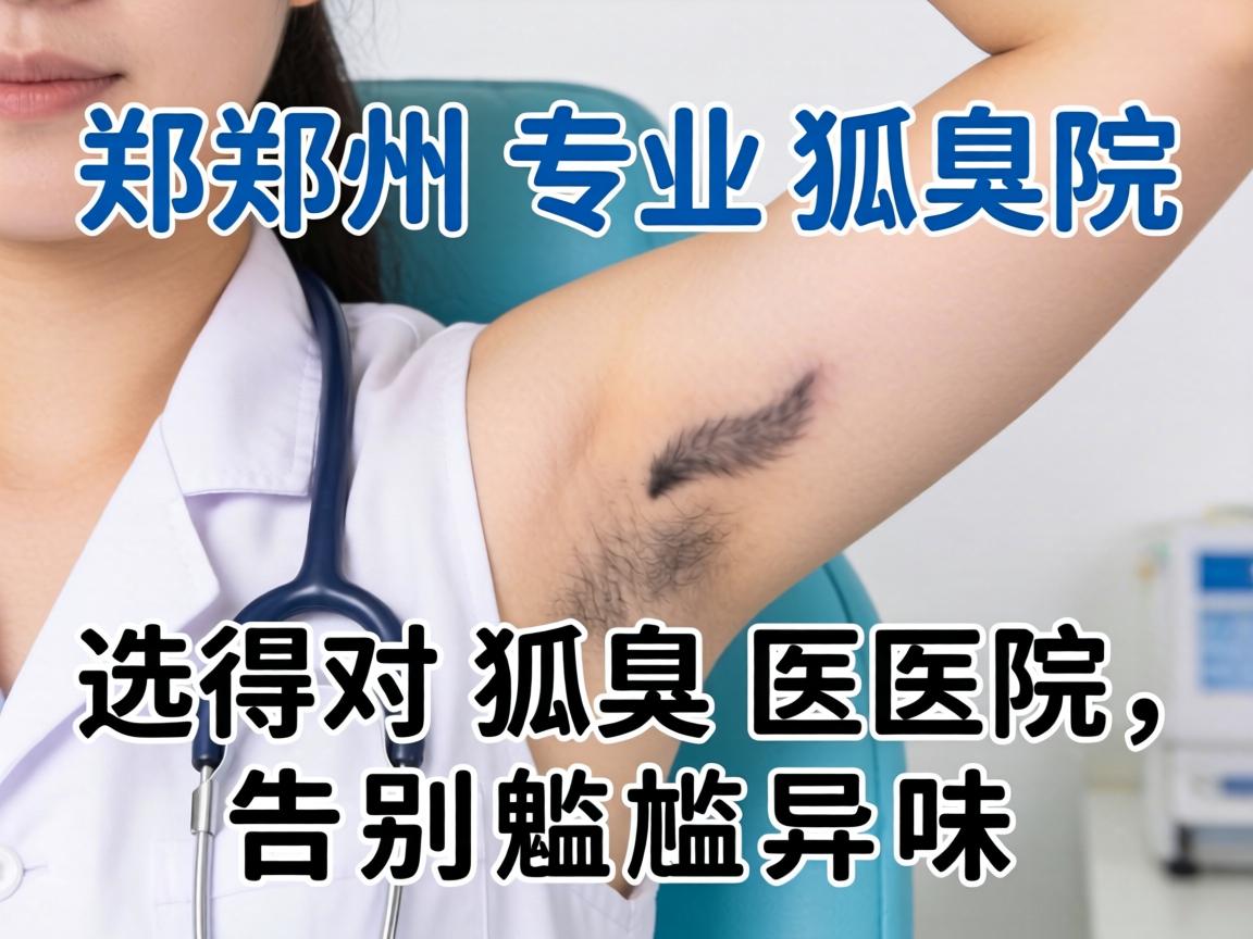 郑州专业狐臭医院在哪里？选对狐臭医院，告别尴尬异味