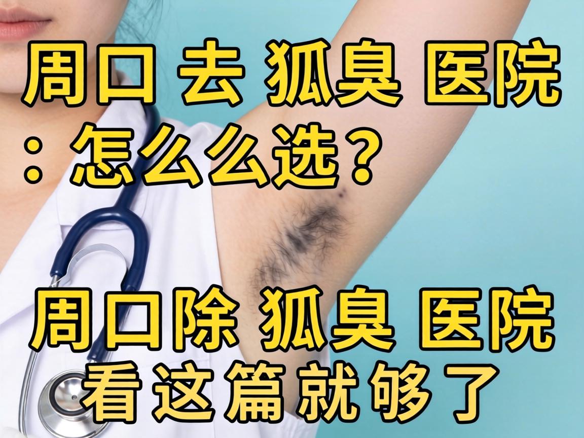 周口去狐臭医院怎么选？周口除狐臭医院看这篇就够了