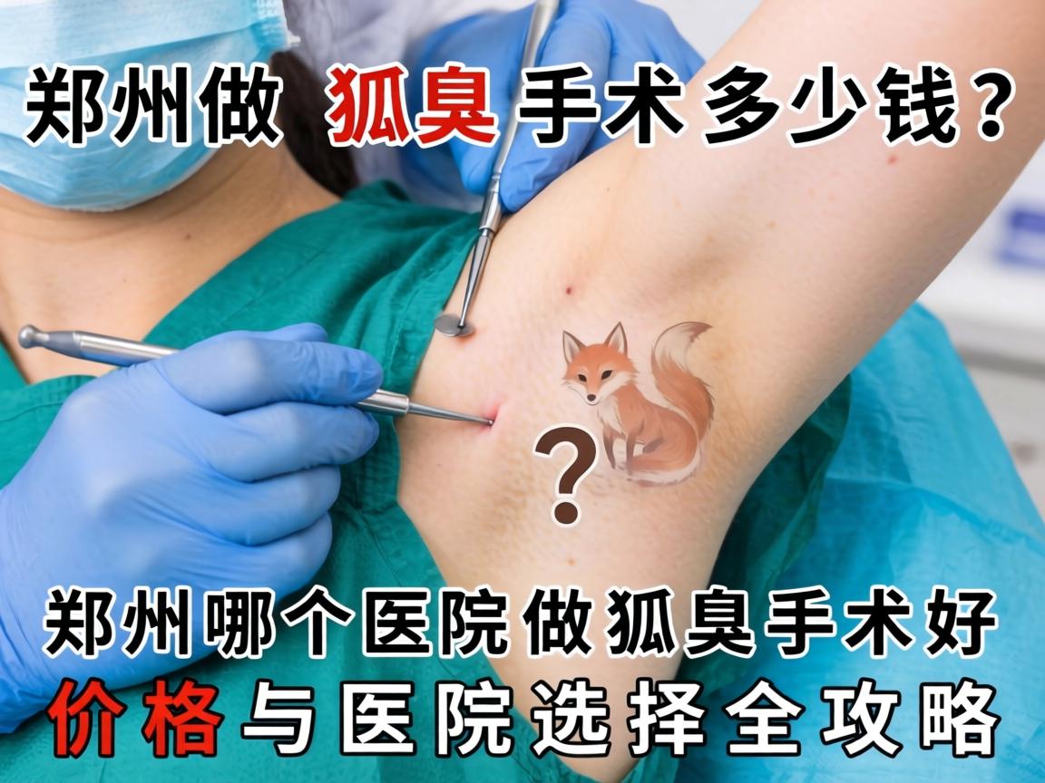 郑州做狐臭手术多少钱?郑州哪个医院做狐臭手术好?价格与医院选择全攻略 郑州做狐臭手术多少钱?郑州哪个医院做狐臭手术好?价格与医院选择全攻略