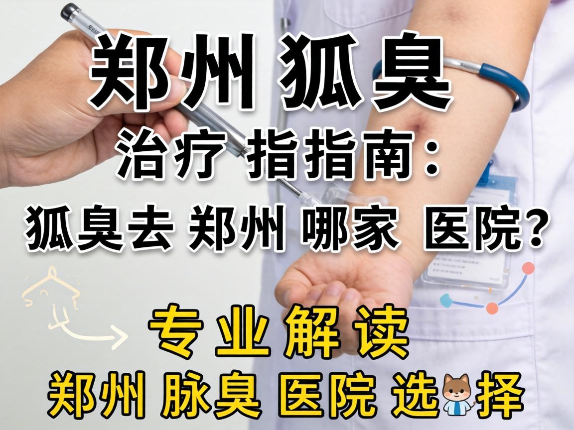郑州狐臭治疗指南,狐臭去郑州哪家医院?专业解读郑州腋臭医院选择 郑州狐臭治疗指南,狐臭去郑州哪家医院?专业解读郑州腋臭医院选择