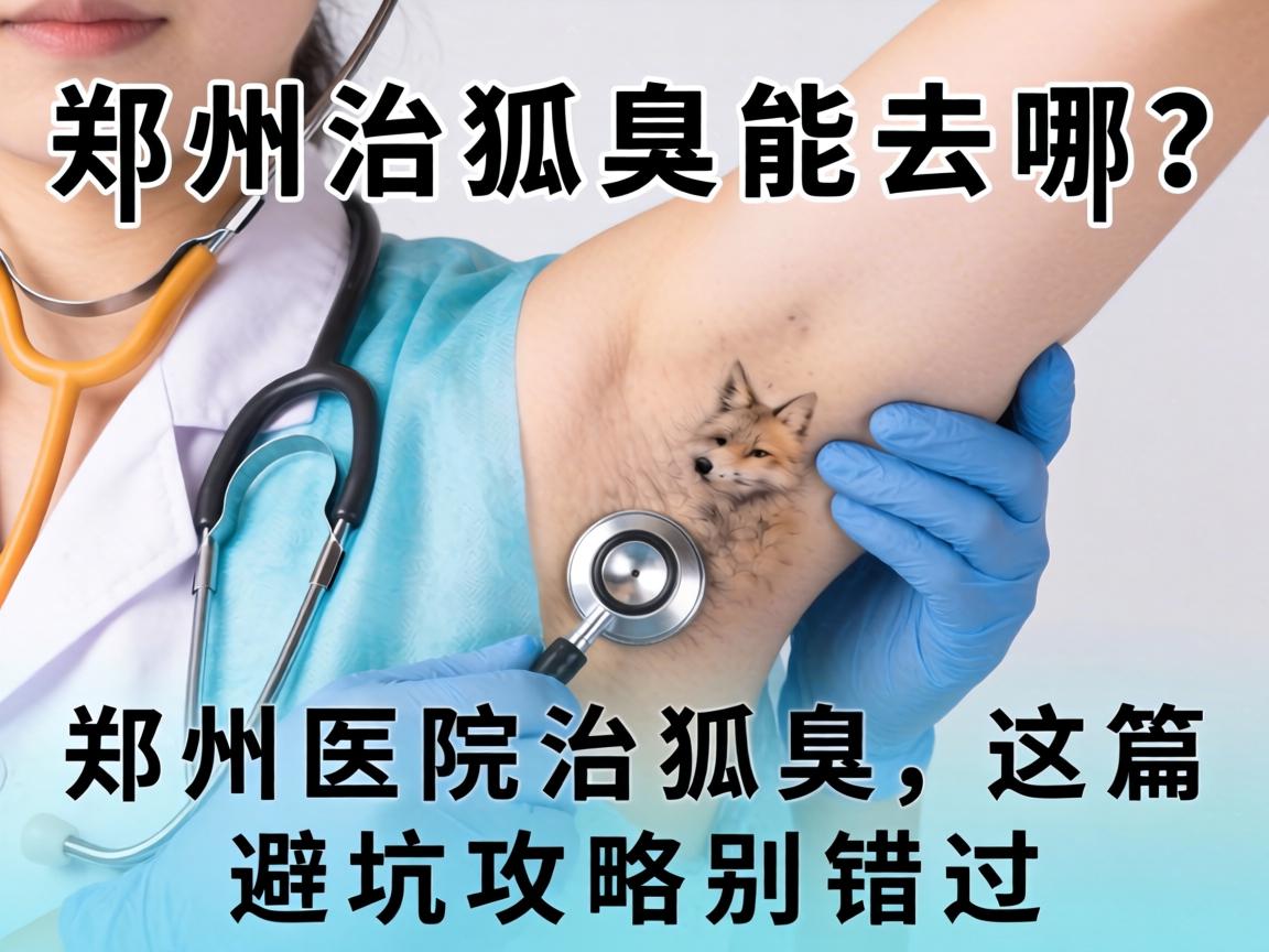 郑州治狐臭能去哪？郑州医院治狐臭，这篇避坑攻略别错过