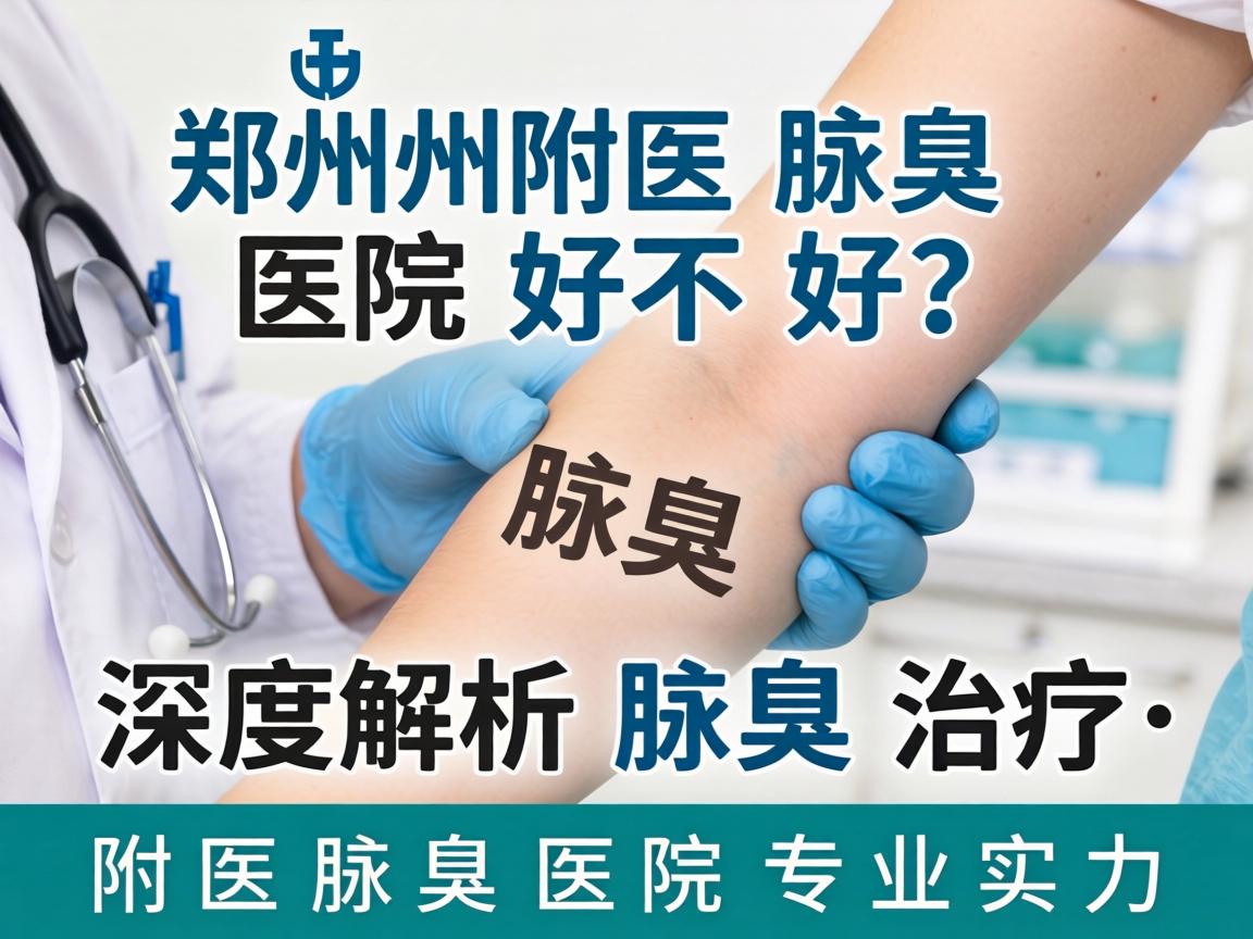 郑州附医腋臭医院好不好？深度解析腋臭治疗，附医腋臭医院专业实力