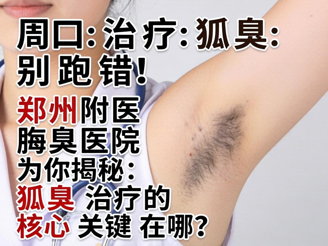 周口治疗狐臭，别跑错！郑州附医腋臭医院为你揭秘，狐臭治疗的核心关键在哪？