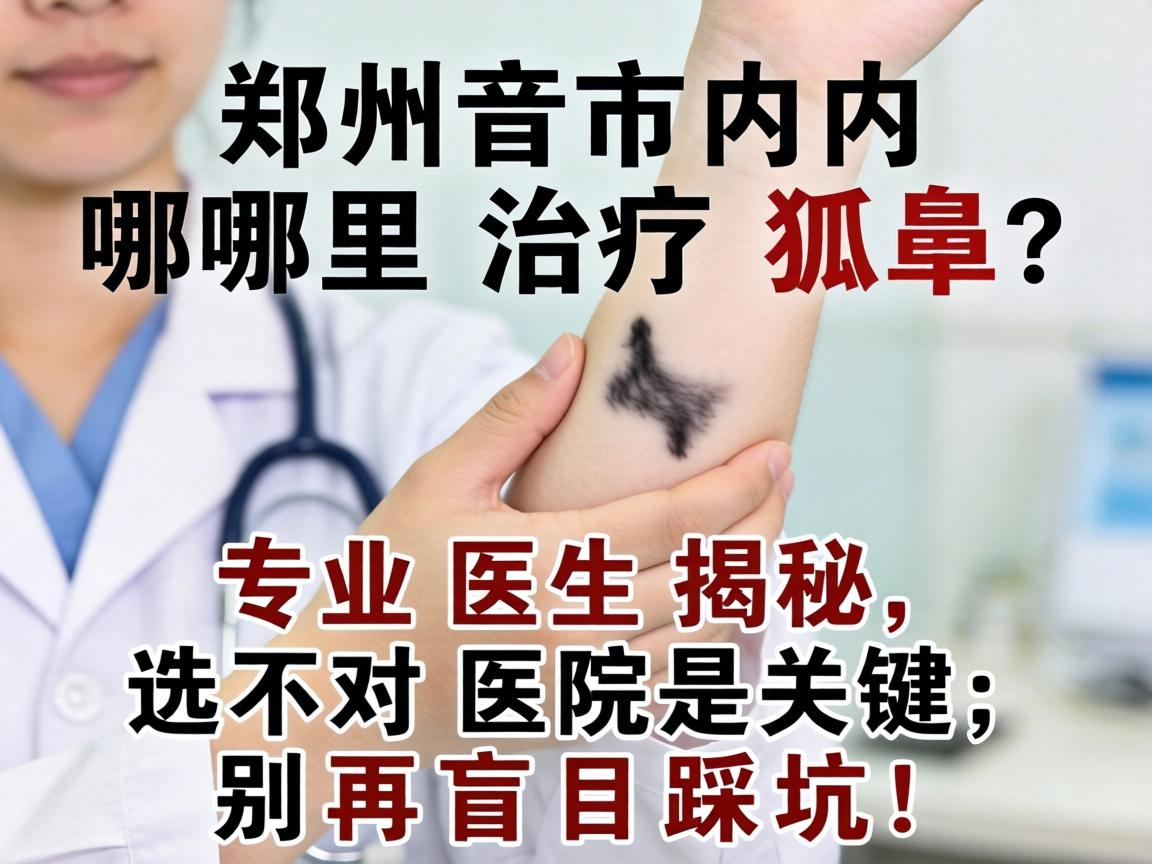 郑州市内哪里治疗狐臭？专业医生揭秘，选对医院是关键，别再盲目踩坑！