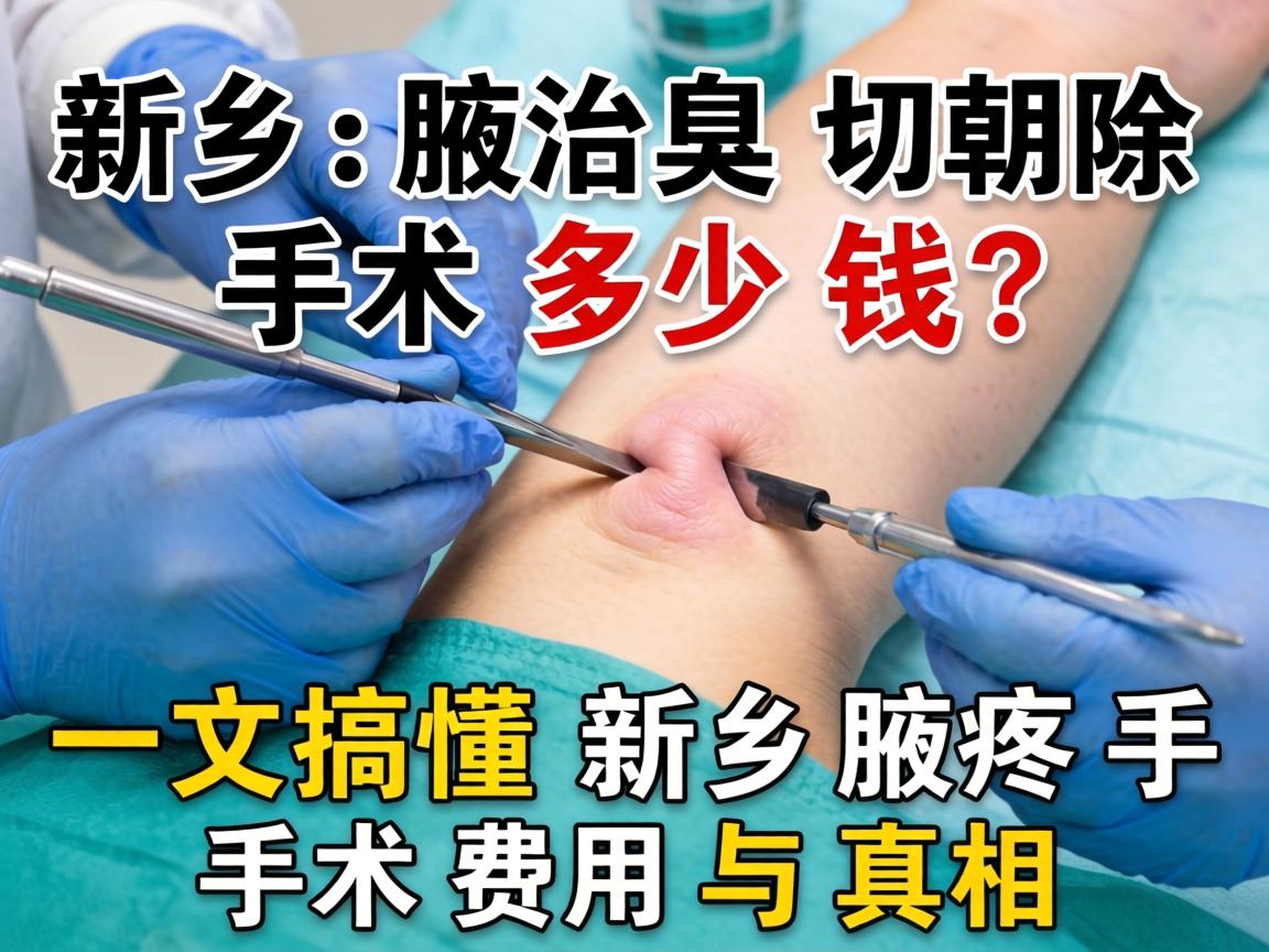 新乡腋臭切除手术多少钱？一文搞懂新乡腋臭手术费用与真相