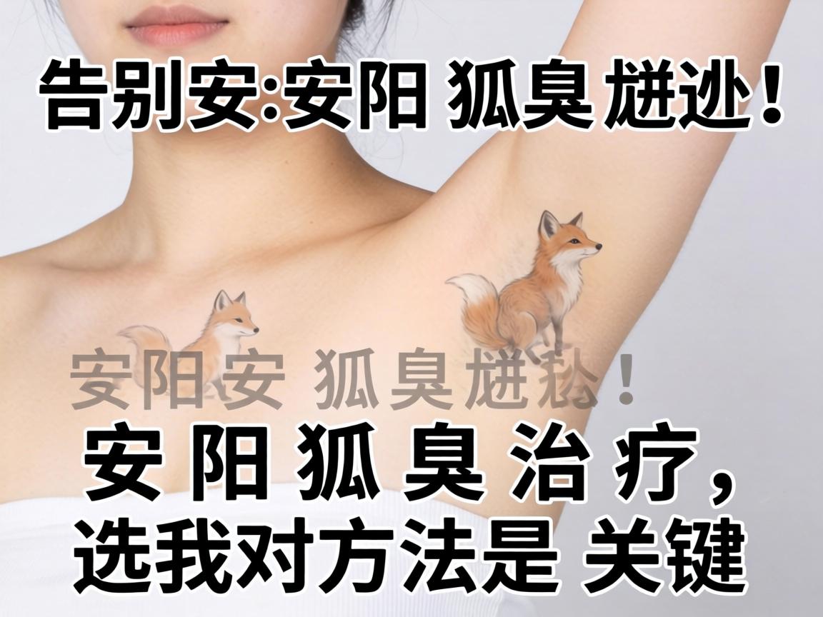 告别安阳狐臭尴尬！安阳狐臭治疗，选对方法是关键