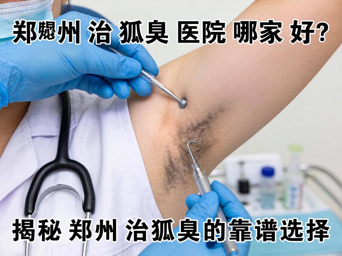 郑州治狐臭医院哪家好？揭秘郑州治狐臭的靠谱选择
