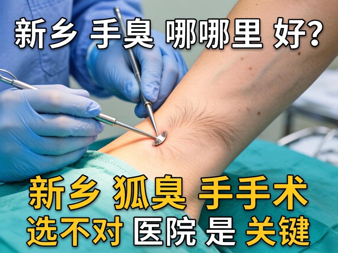 新乡狐臭手术哪里好？新乡狐臭手术选对医院是关键