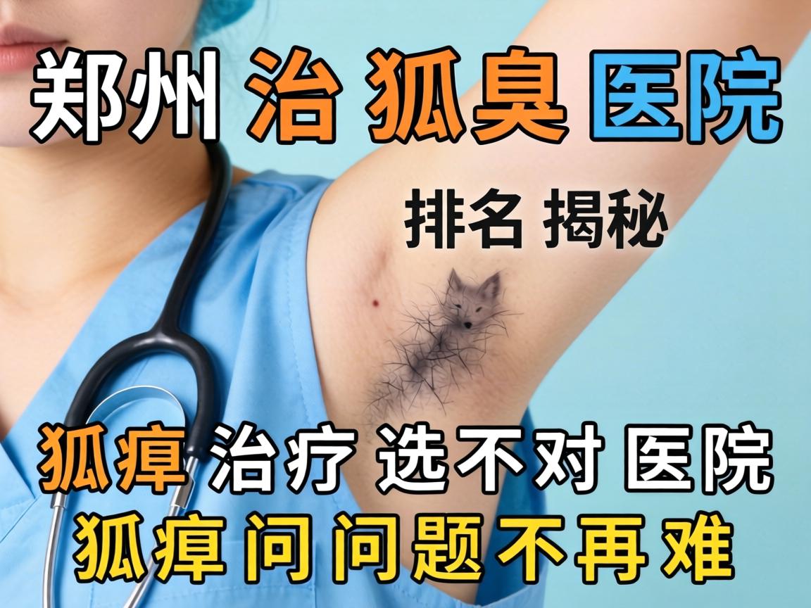 郑州治狐臭医院排名揭秘，狐臭治疗选对医院，狐臭问题不再难
