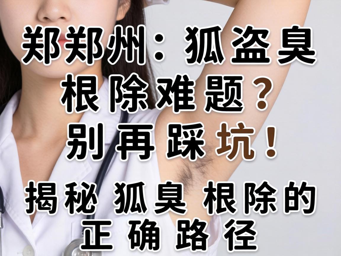 郑州狐臭根除难题？别再踩坑，揭秘狐臭根除的正确路径