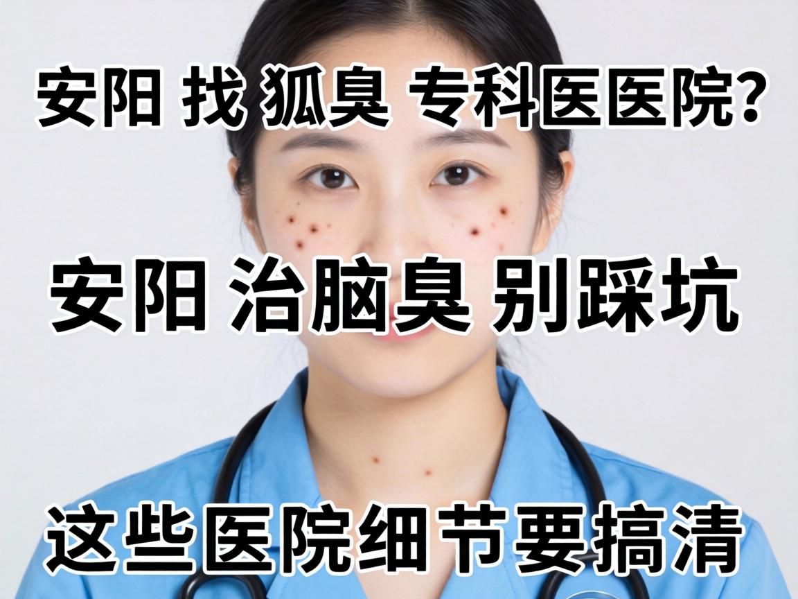 安阳找狐臭专科医院？安阳治腋臭别踩坑，这些医院细节要搞清