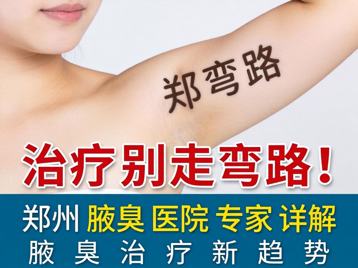 腋臭治疗别走弯路！郑州腋臭医院专家详解腋臭治疗新趋势