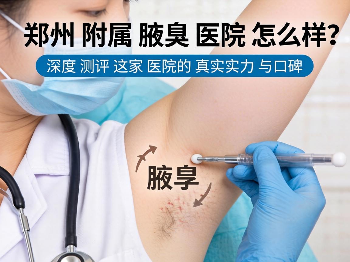 郑州附属腋臭医院怎么样？深度测评这家医院的真实实力与口碑