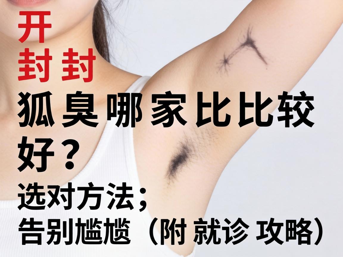 开封狐臭哪家比较好？选对方法，告别尴尬（附就诊攻略）