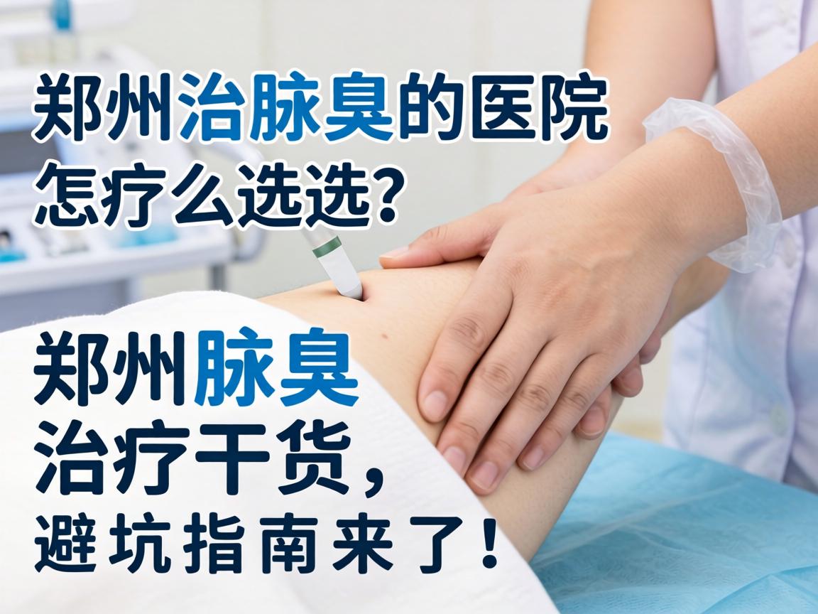 郑州治腋臭医院怎么选？郑州腋臭治疗干货，避坑指南来了！