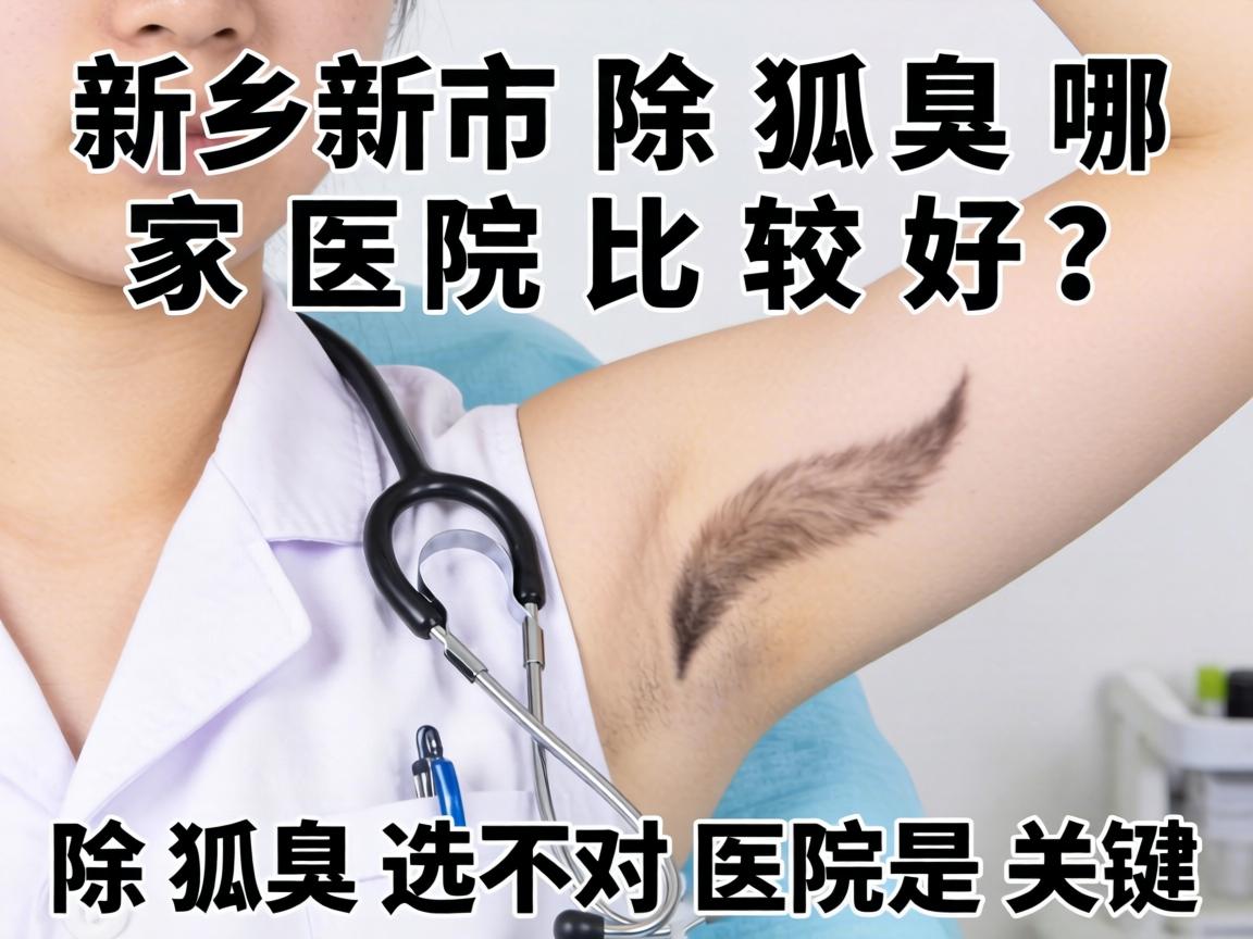 新乡市除狐臭哪家医院比较好？除狐臭选对医院是关键