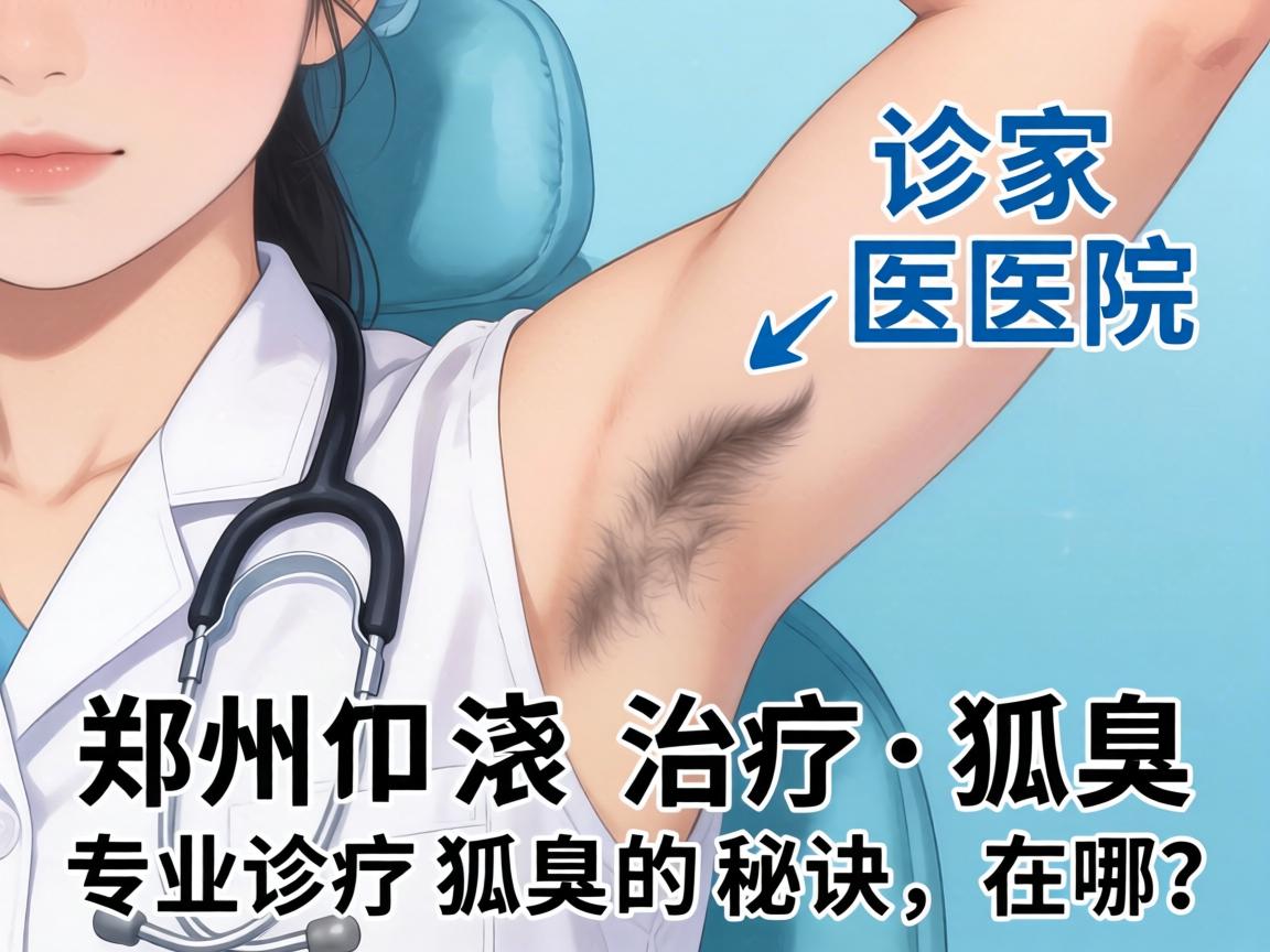 郑州治疗狐臭，这家医院专业诊疗狐臭的秘诀在哪？