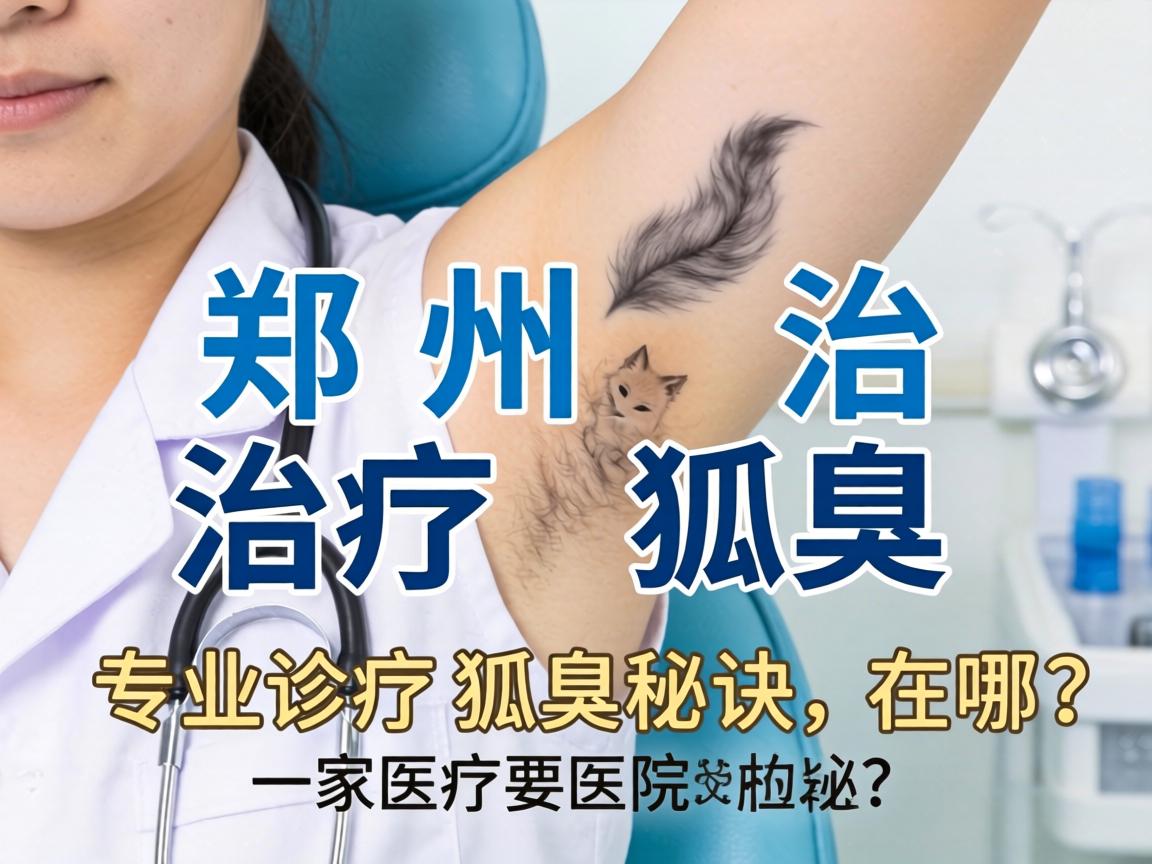 郑州治疗狐臭，这家医院专业诊疗狐臭的秘诀在哪？