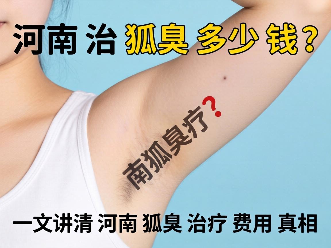河南治疗狐臭多少钱？一文讲清河南狐臭治疗费用真相