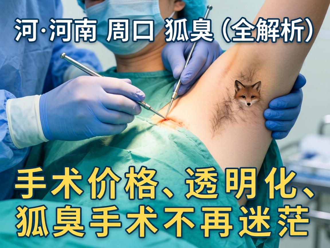 河南周口狐臭手术价格全解析，手术价格透明化，狐臭手术不再迷茫