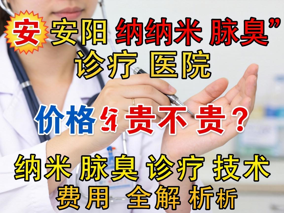 安阳纳米腋臭诊疗医院价格贵不贵？纳米腋臭诊疗技术费用全解析