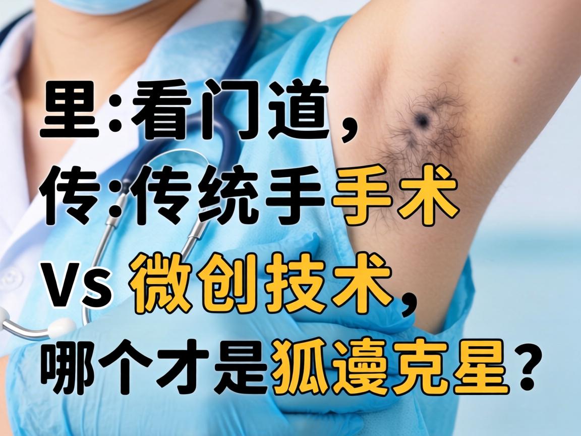 一、排行榜里看门道,传统手术 vs 微创技术,哪个才是狐臭克星? 一、排行榜里看门道,传统手术 vs 微创技术,哪个才是狐臭克星?