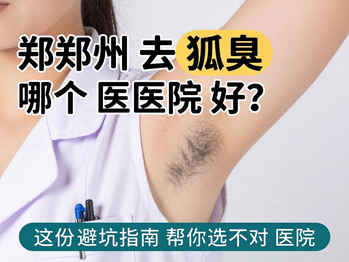 郑州去狐臭哪个医院好？这份避坑指南帮你选对医院