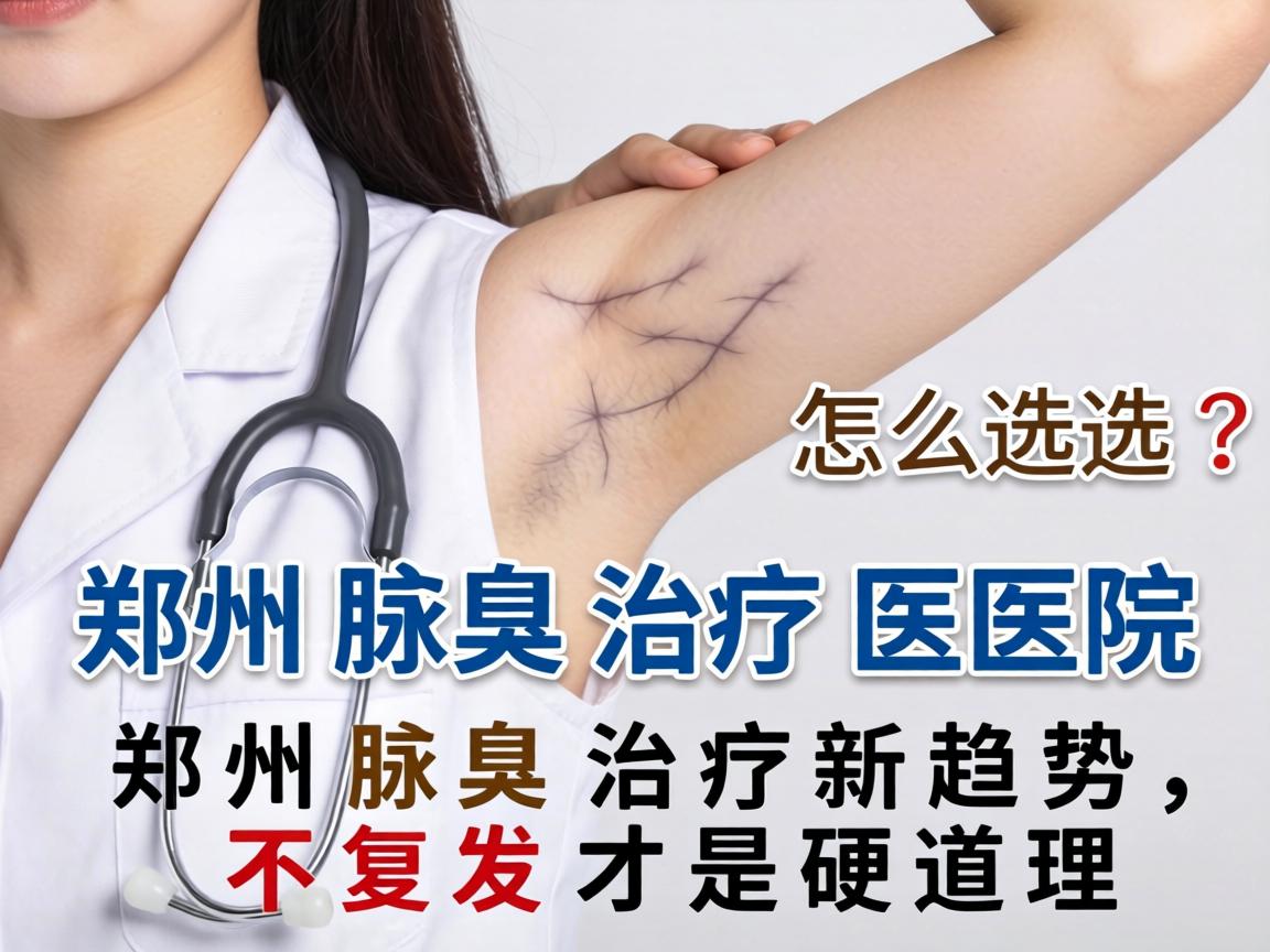 郑州腋臭治疗医院怎么选？郑州腋臭治疗新趋势，不复发才是硬道理