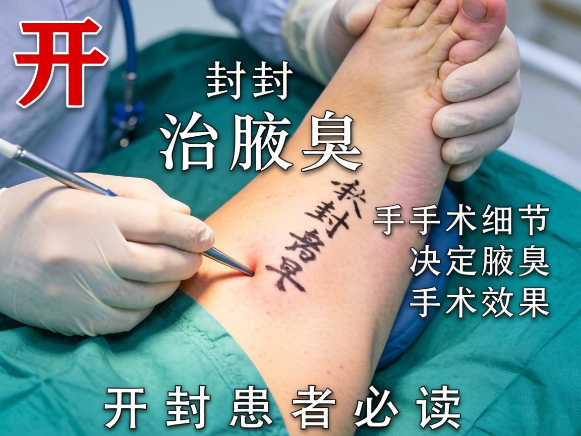 开封手术治腋臭，手术细节决定腋臭手术效果，开封患者必读