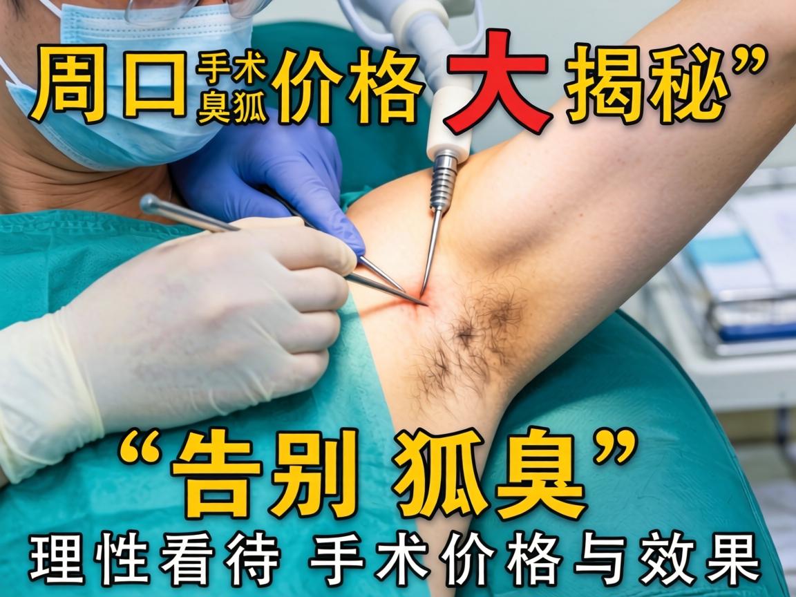 周口狐臭手术价格大揭秘，告别狐臭，理性看待手术价格与效果