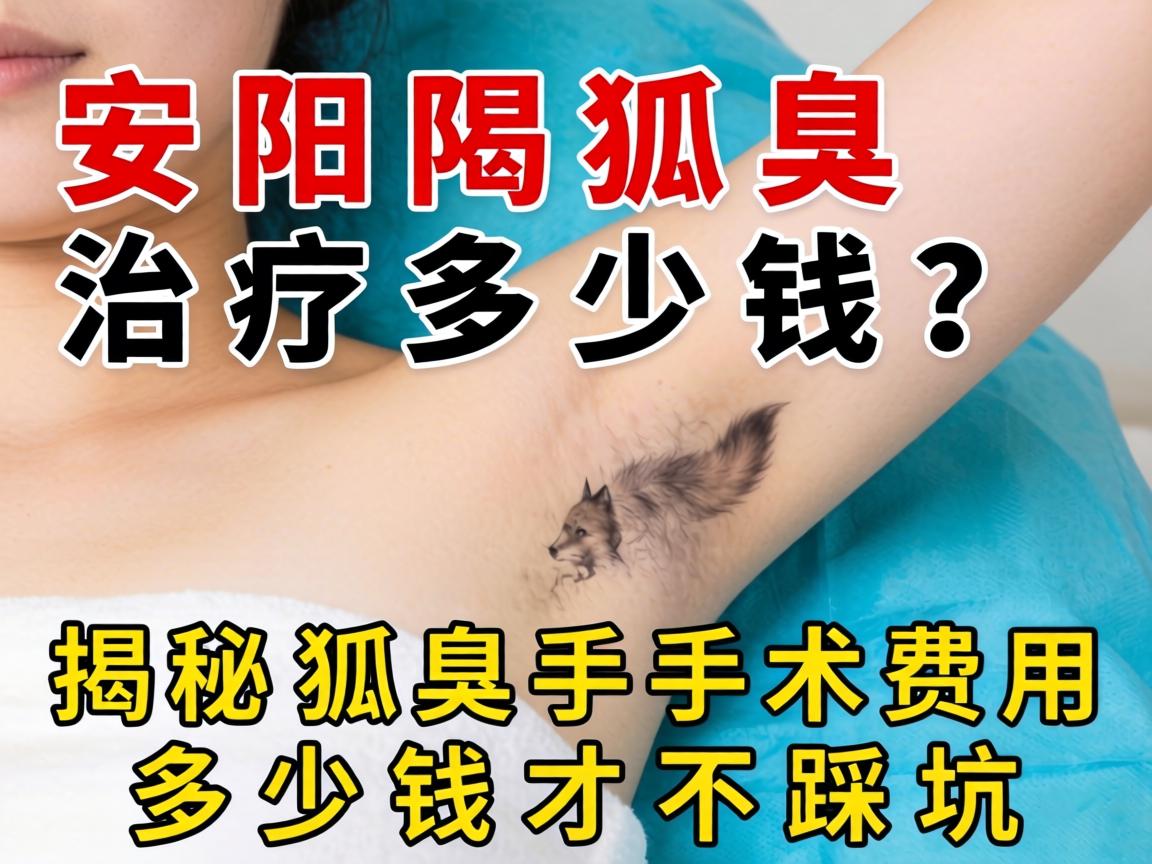 安阳狐臭治疗多少钱？揭秘狐臭手术费用多少钱才不踩坑