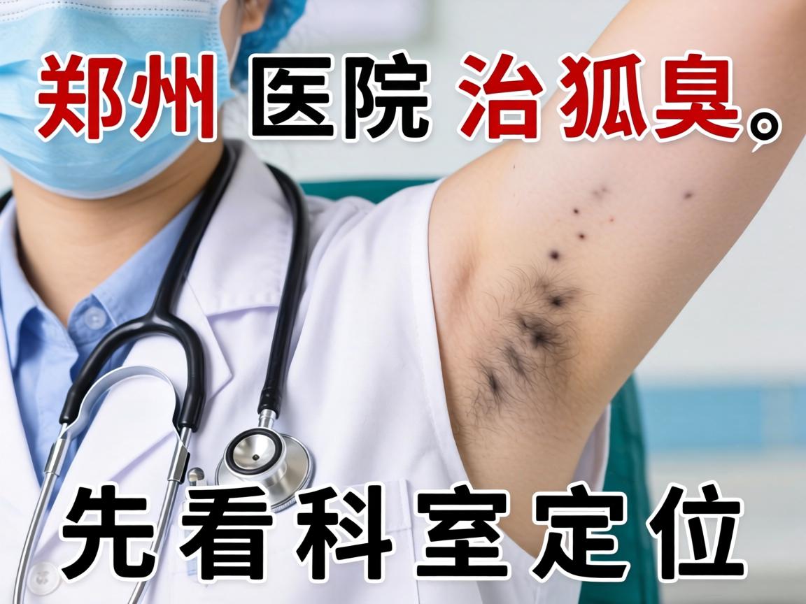一、郑州医院治狐臭，先看科室定位