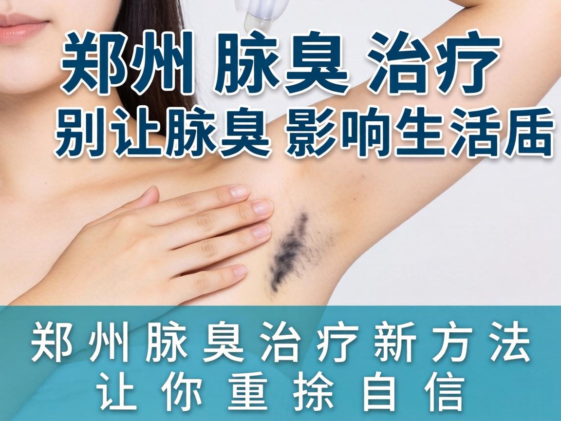 郑州腋臭治疗，别让腋臭影响生活，郑州腋臭治疗新方法让你重拾自信