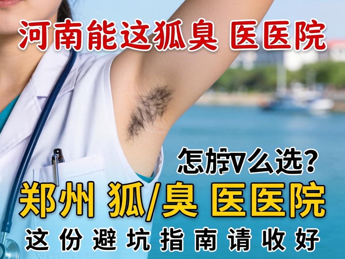 河南狐臭医院怎么选？郑州狐臭医院这份避坑指南请收好