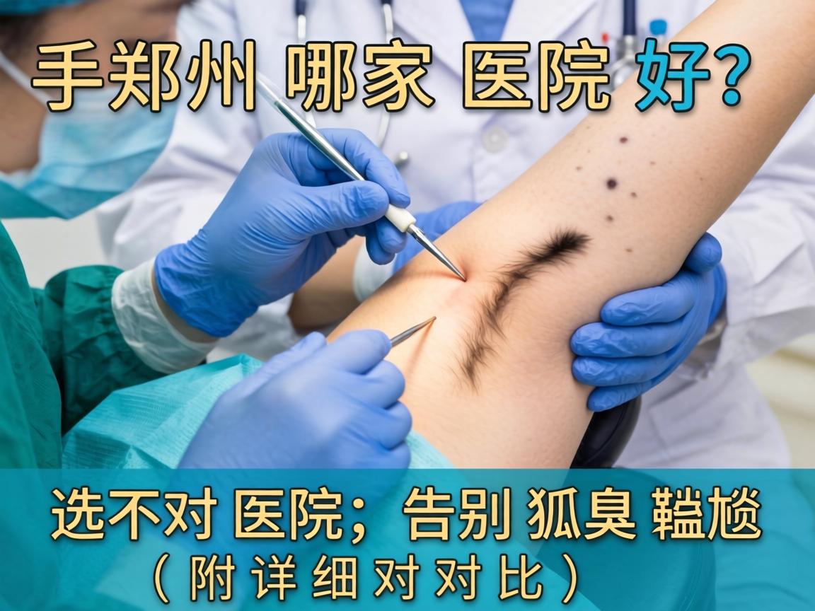 郑州狐臭手术哪家医院好？选对医院，告别狐臭尴尬（附详细对比）