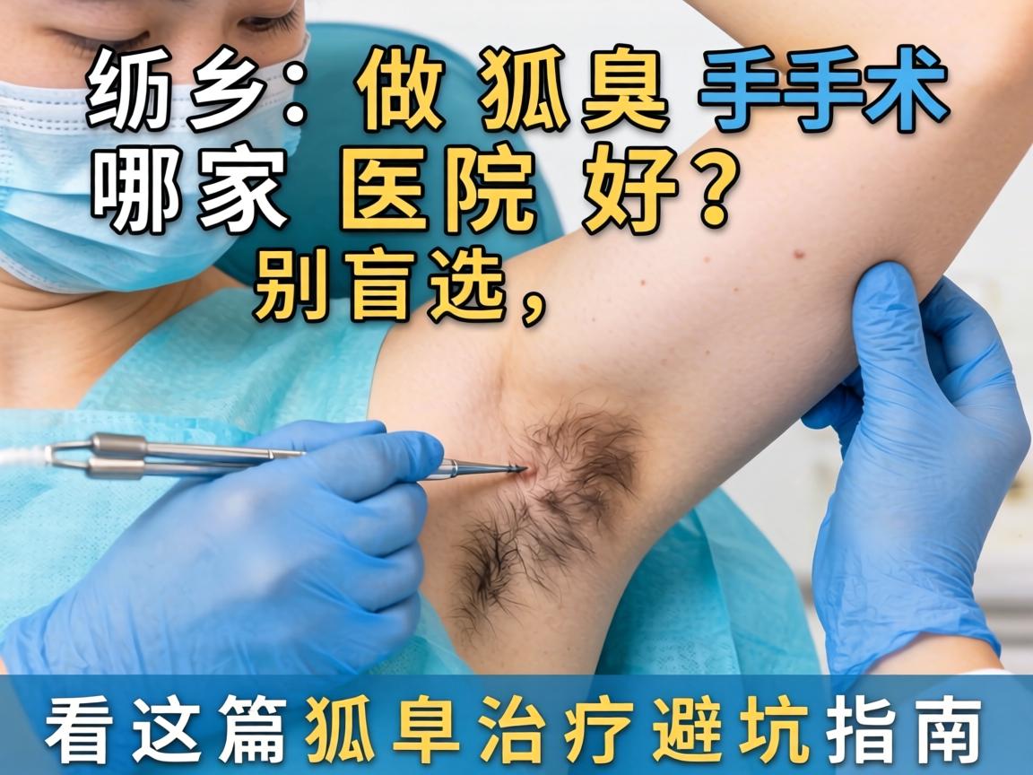 新乡做狐臭手术哪家医院好？别盲选，看这篇狐臭治疗避坑指南