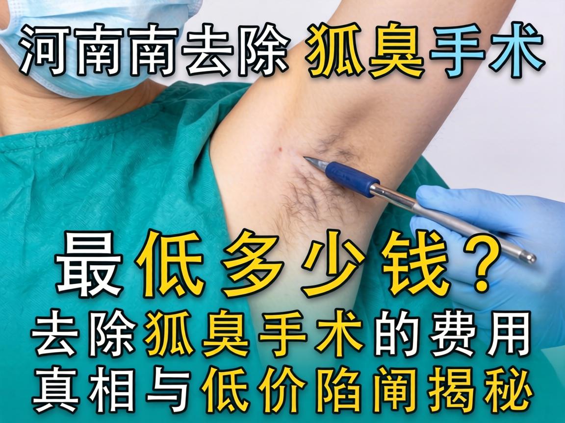 河南去除狐臭手术最低多少钱?去除狐臭手术的费用真相与低价陷阱揭秘 河南去除狐臭手术最低多少钱?去除狐臭手术的费用真相与低价陷阱揭秘