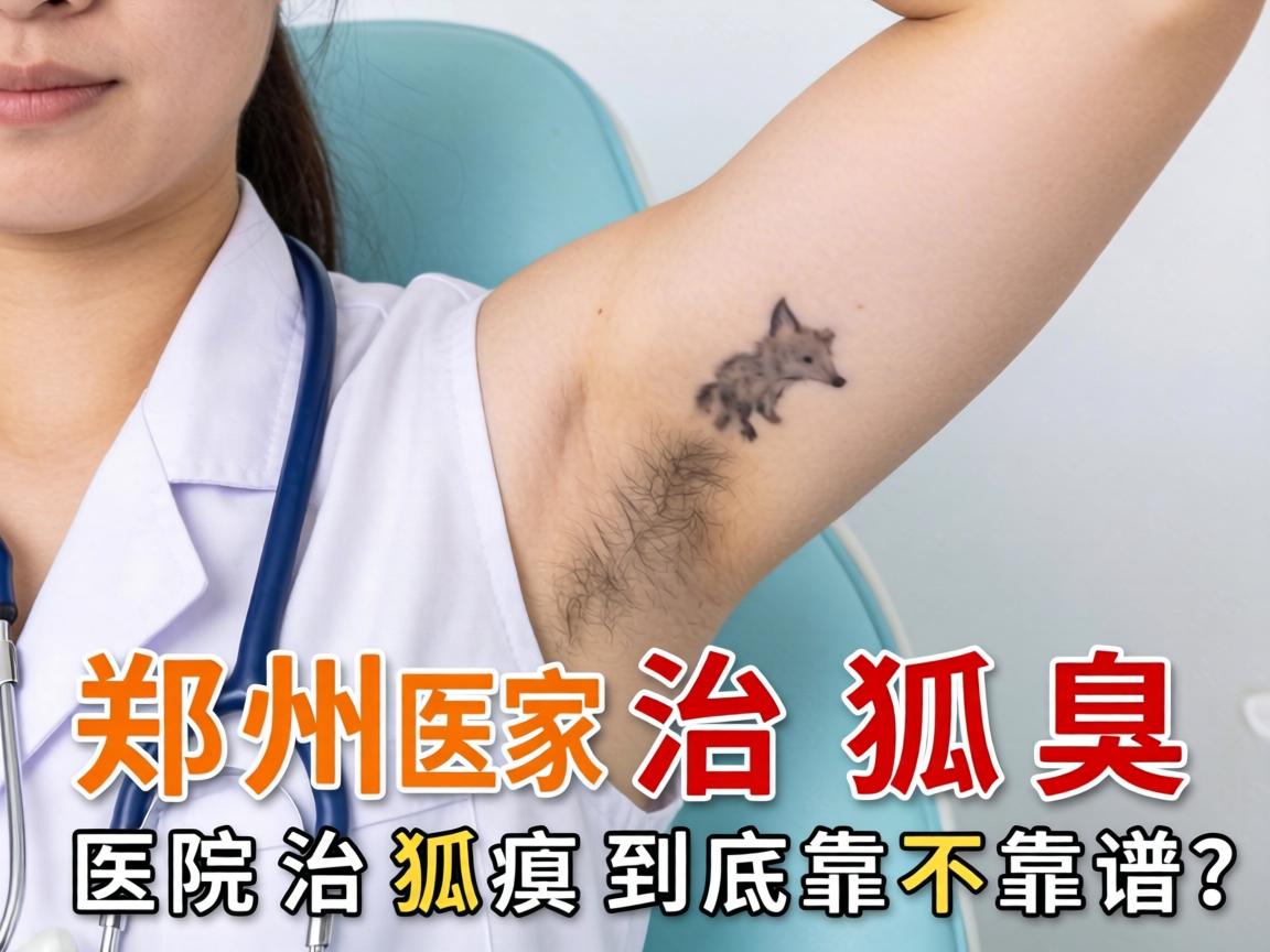 郑州治狐臭，这家医院治狐臭到底靠不靠谱？