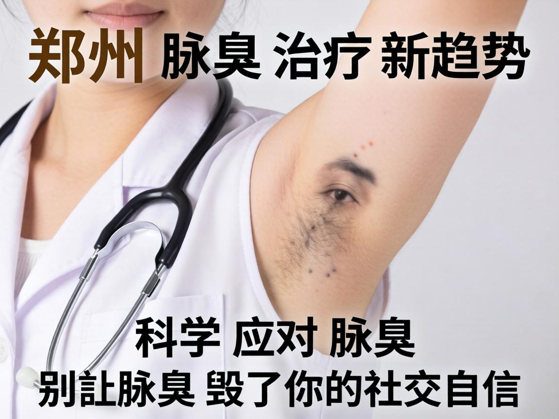 郑州腋臭治疗新趋势，科学应对腋臭，别让腋臭毁了你的社交自信