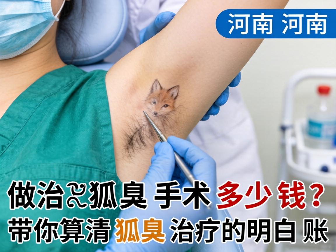 河南做狐臭手术多少钱?带你算清狐臭治疗的明白账 河南做狐臭手术多少钱?带你算清狐臭治疗的明白账