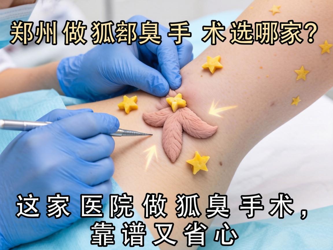 郑州做狐臭手术选哪家？这家医院做狐臭手术，靠谱又省心